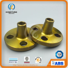 ASME B16.5 flange de aço carbono A105n Wn Flange forjada com TUV (KT0261)